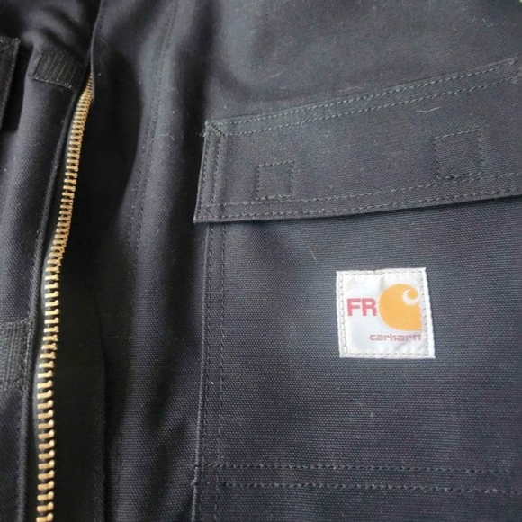 *NEW* CARHARTT FLAME-RESISTANT DUCK TRADITIONAL COAT/QUILT-LINED *NWOT* - Picture 3 of 8